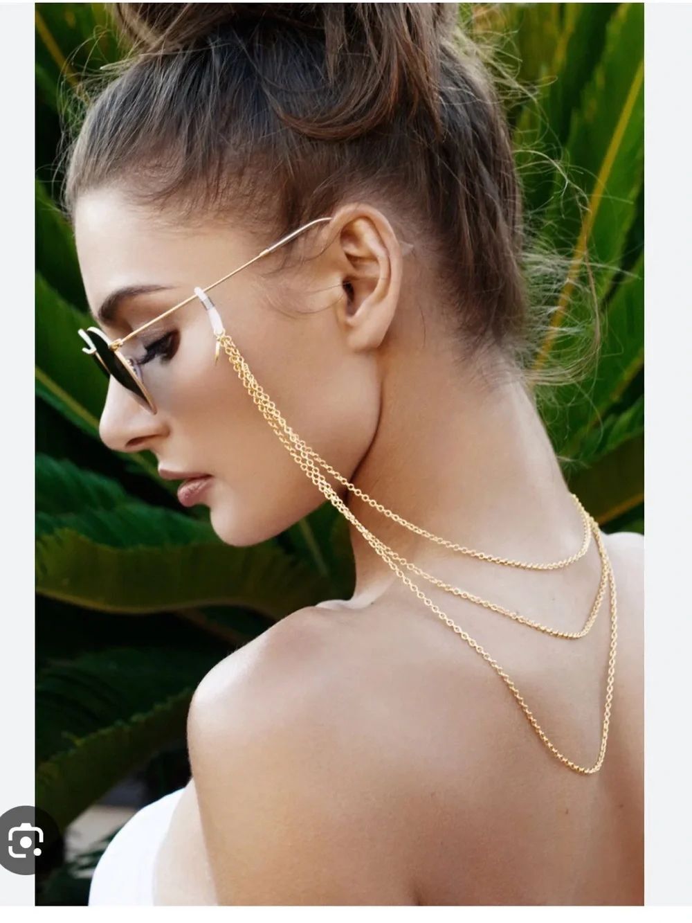Sintillia Chain Lace Sunglasses Glasses Strap Chain